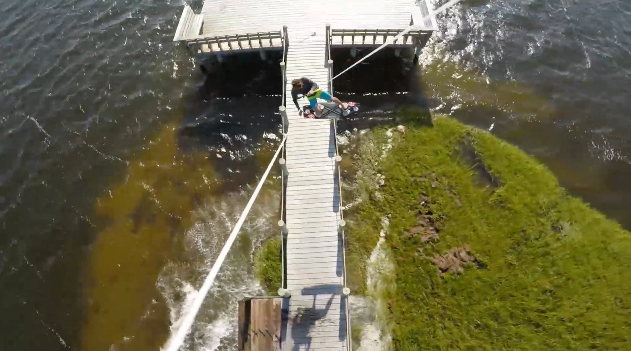Evan Netsch - Kiteboarding in Cape Haterras